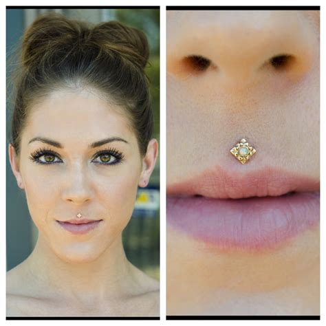 philtrum jewelry|medusa piercing pros and cons.